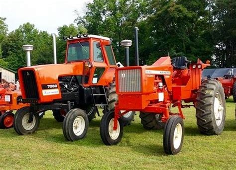 High Crop Allis Chaers 7060 And One Eighty Allis Chalmers Tractors Old