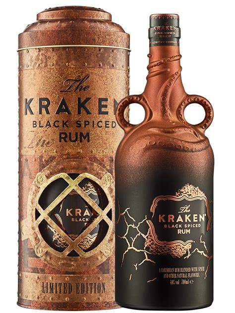 The Kraken Black Spiced Rum Unknown Deep 2022 Release Limited Edition
