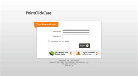 Pointclickcare Login 3 Point Click Care