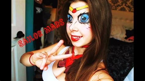 Sailor Moonmars Makeup Tutorial Collab ☾ Youtube