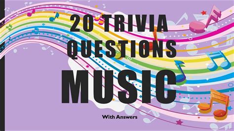 Music Trivia Questions With Answers 1 Hit In Each Of The Last Four