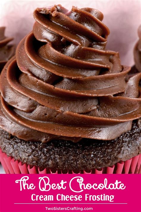 The Best Chocolate Cream Cheese Frosting Is Creamy Tangy Chocolate Y