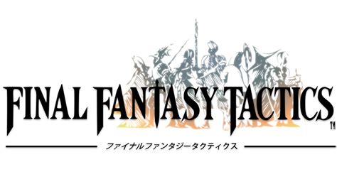 Final Fantasy Tactique Logo Fond Png Png Play