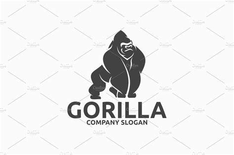 Gorilla Logo ~ Logo Templates ~ Creative Market