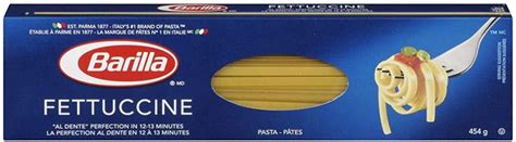 Barilla Fettuccine Pasta 454 Grams Per Box Pack Of 20 Amazonca