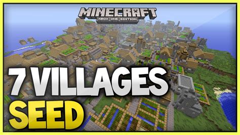 Minecraft Village Seed Xbox 360 - Minecraft Xbox 360 & PS3: TU35 BEST SEED, 7 Villages Survival Seed