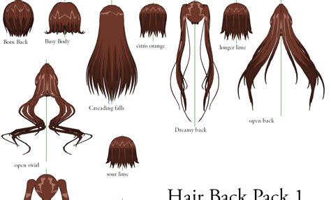 Anime Ponytail Hairstyle Damen Hair