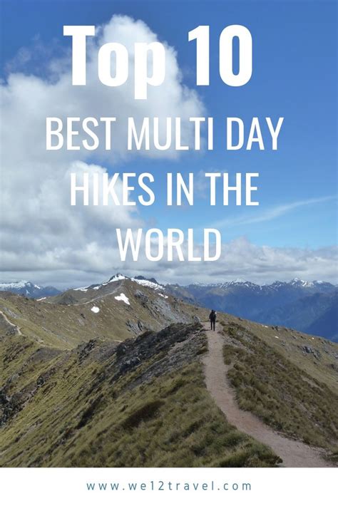 The Best Multi Day Hikes In The World 2023 Edition We12travel Day