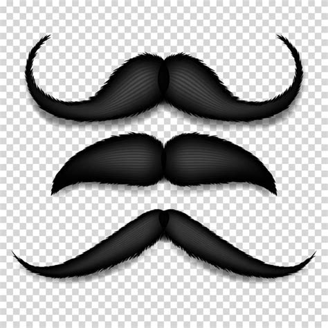 Isolement Vector Png Images Mustache Isolated Vector Black Vintage