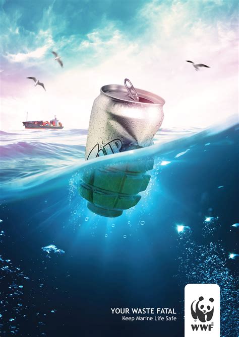 Wwf Pollution Of The Seawater • Ads Of The World™ Part Of The Clio