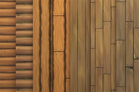 Wood Hand Painted Texture Vol1 2d Wood Unity Asset Store