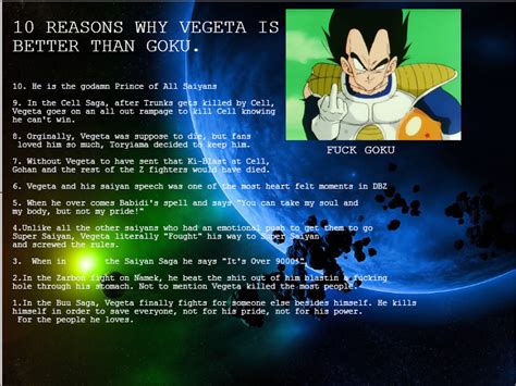 As mentioned, vegeta helped establish the classic anime trope of the hero's rival, and few quotes summarise that trope better than this one. Vegeta Pride Quotes. QuotesGram