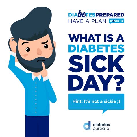 Be Prepared Sick Day Management Diabetes Australia