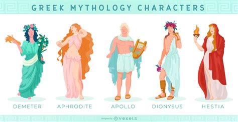 Godsgoddesses Greek Mythology Characters Greek Mythol