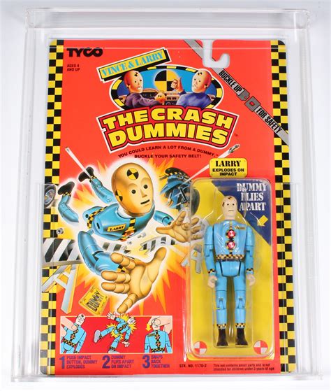 Tyco The Crash Dummies Carded Action Figure Larry