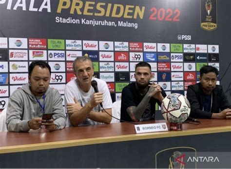 Pelatih Borneo Fc Sindir Penampilan Arema Fc Seusai Kalah Di Leg Pertama Final Piala Presiden