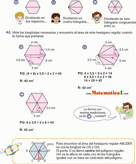 Formulas Para Calcular El Area De Los Poligonos Regulares Printable