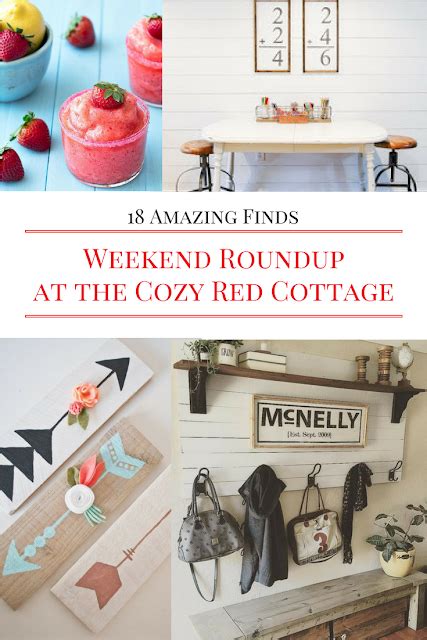 The Cozy Red Cottage May 2017
