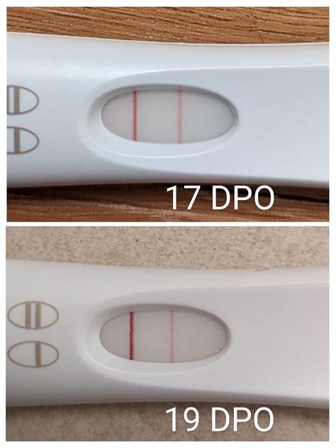 17 Dpo Vs 19 Dpo First Response Worried That The Control Line Doesnt