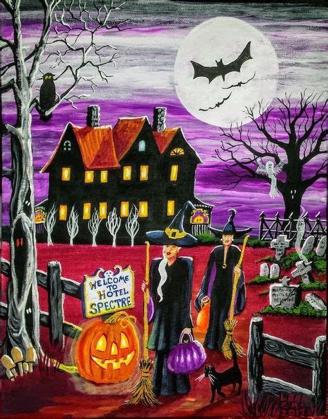 1404 Best Halloween Art Images On Pinterest Halloween Decorations