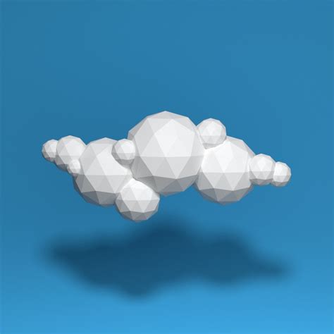 3d Cloud 8 Turbosquid 1372062