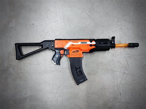 Fully Modified Nerf Ak 47 From Pdk Films Etsy