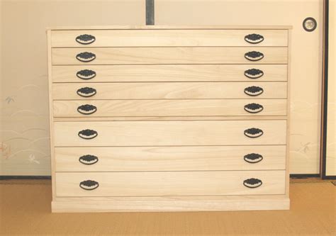 This tool chest style organizing system has shallow drawers and stands off the floor on tapered iron legs. kyoto-ichiyama | Rakuten Global Market: Rowe pulling Kiri ...