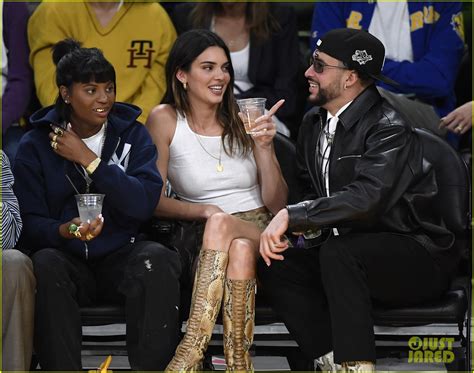 Kendall Jenner And Bad Bunny Sit Courtside At Lakers Playoff Game In Los Angeles Photo 4933188