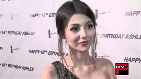 Victoria Justice At Ashley Argota S 18th Bday Party Youtube