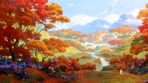 1360x768 Autumn Trees 5k Laptop Hd Hd 4k Wallpapers Images