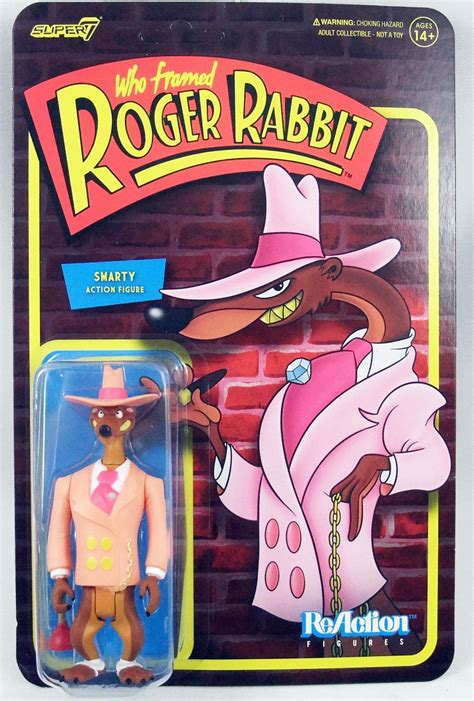 Who Framed Roger Rabbit Super ReAction Figure Set Of Roger Jessica Stupid Smarty
