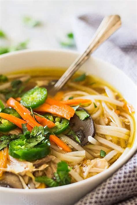Asian Chicken Noodle Soup Slow Cooker Countryside Cravings