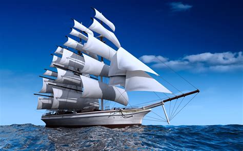 Sailing Ship 4k Ultra Hd Wallpaper Background Image 3840x2400