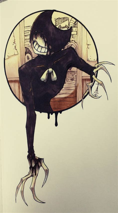 Ink Demon By Akiifunen On Deviantart Drawings Bendy And The Ink