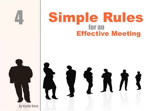 Four Simple Rules For An Effective Meeting Rules Kvaesbe