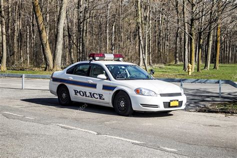 White Police Car — Stock Photo © Fallesen 24599009