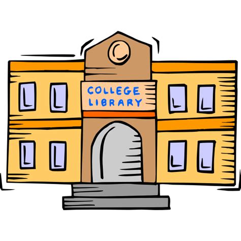 College Library Free Svg