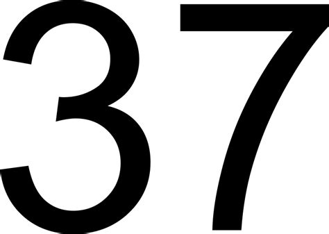 37 — тридцать семь натуральное нечетное число 12е простое число в