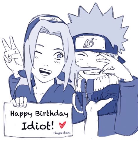 Happy Birthday My Baka Naruto Deku Amor