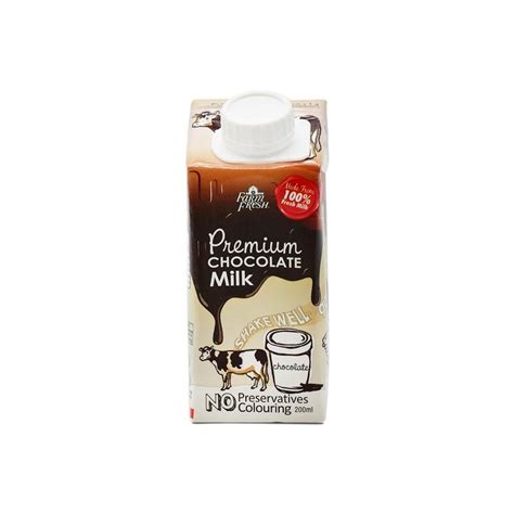 Buy Farm Fresh Premium Chocolate Milk 200ml Suzyameer Online