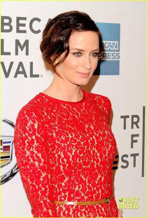 Emily Blunt Your Sisters Sister Premiere At Tribeca Emily Blunt