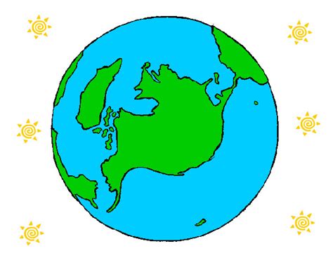 Dibujo De Planeta Tierra Pintado Por Aleck En El Día 27 12