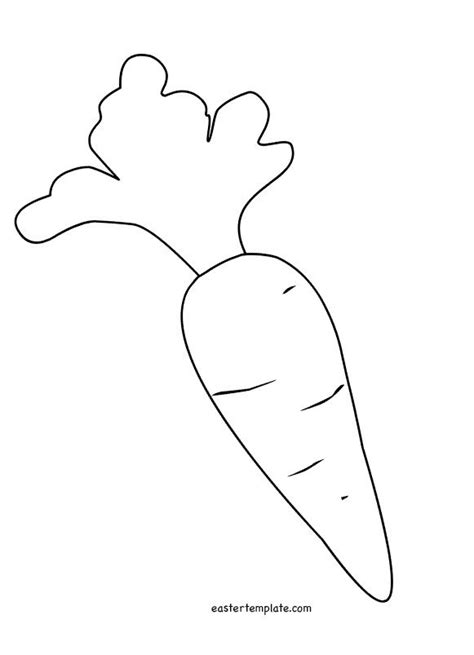 Cut Out Carrot Template Printable Printable Templates