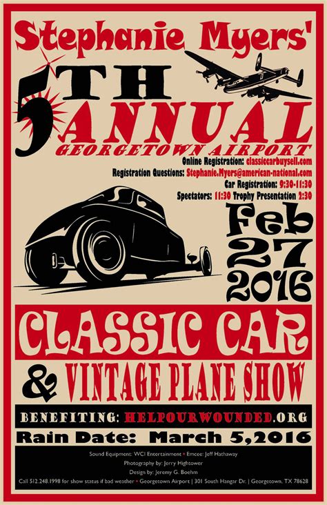 You can also specify date range on our events page. Georgetown Classic Car and Vintage Plane Show 2018 | Car ...