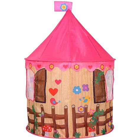 Domek Namiot Dla Dzieci 100x135 Cm ⚡ Dziewczynka Domki I Namioty