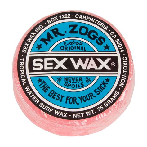 Mr Zogs Original Sex Wax For Tropical Waters Nrs