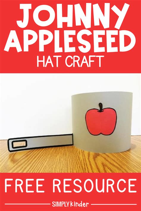 Johnny Appleseed Hat Template