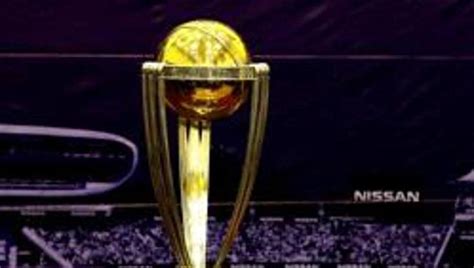 Icc World Cup 2019 Coveted Trophy Touches Down In Capital Cricket