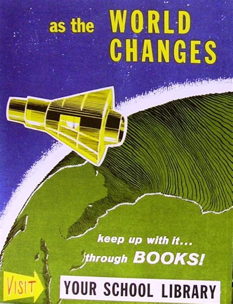 37 Colorful Vintage Library Ads That Bookworms Will Love