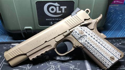 Colt M45a1 Review Of The Usmc 1911 Youtube